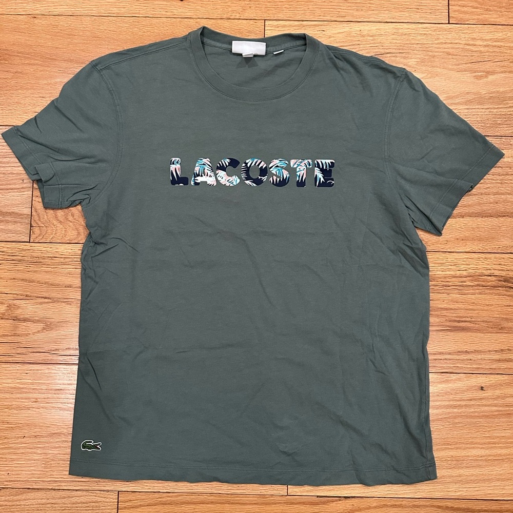 Lacoste Green Graphic T-Shirt